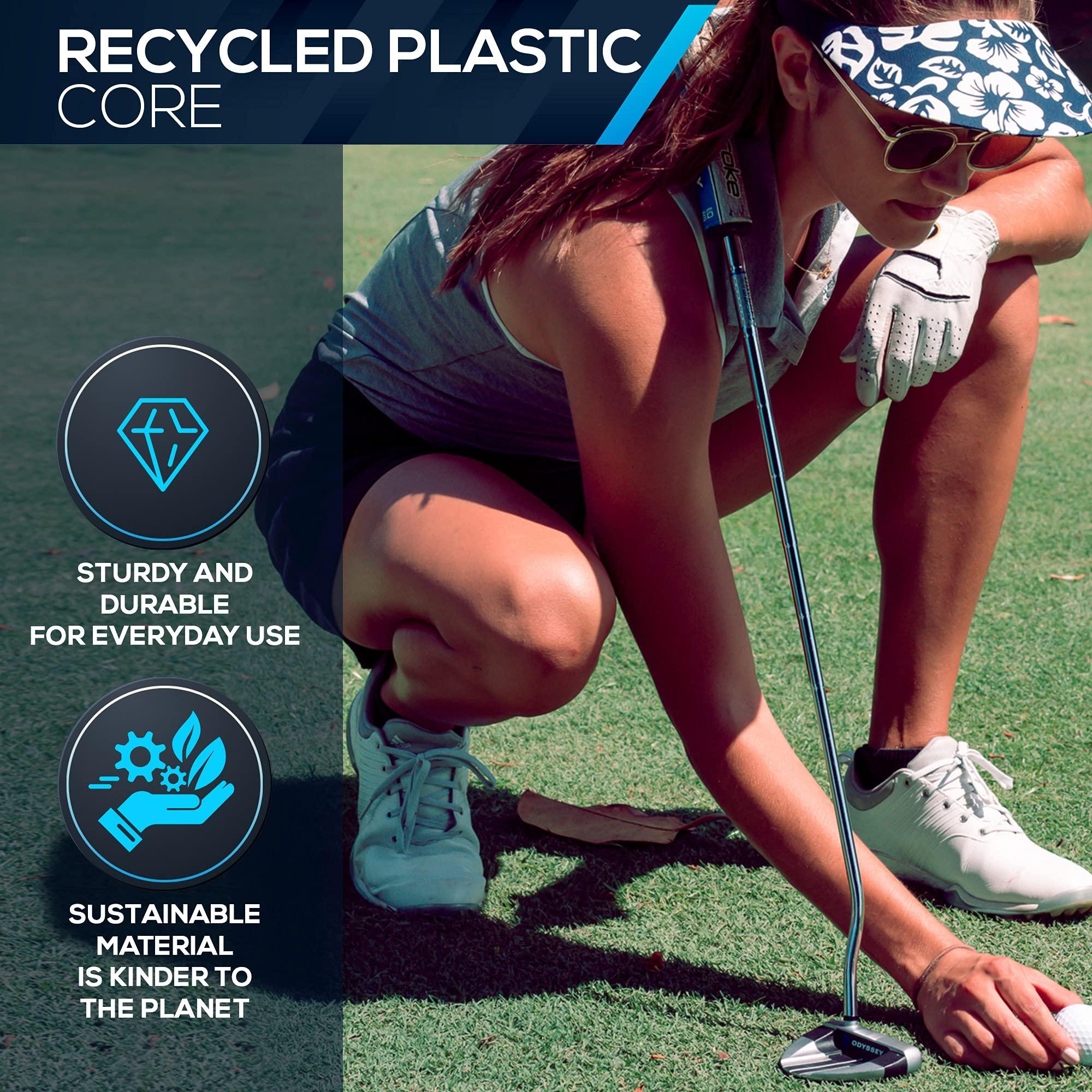 No Headache No Headache Sun Visors for Women | Square Brim Golf & Tennis Visor | Stylish & Lightweight Visor Hats for Women | Comfortable Sun Visors for Outdoor Sports & Travel | White W/Black Pola Dots