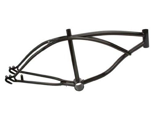 Alta Alta 20" Bicycle Lowrider Bike Frame, Multiple Colors. (Black)