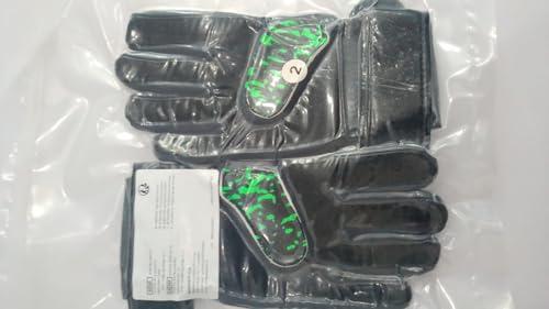BEAST RAGE BEAST RAGE Goalkeeper Gloves for Kids Support Grip Youth Football Glove Kid Junior Soccer Glove for Kid 6-15 Men Adult Boys Football Gloves (Green, Size 5 for (9 to 12 Year Kid))