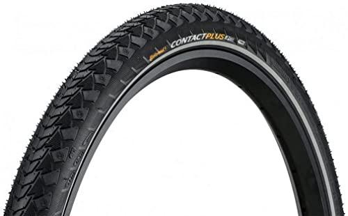 Continental Continental Contact Plus ETRTO (42-584) 27.5 x 1.6 REFLEX Bike Tires, Black