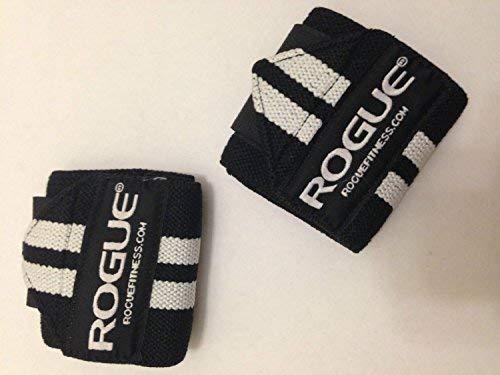 ROGUE FITNESS Rogue Fitness Wrist Wraps, Short 12", Black, Power/Weight Lifting