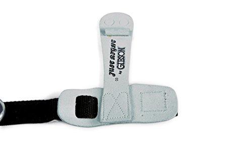 Gibson Athletic Gibson Athletic unisex adult gymnastic Uneven Bar Grips, White/Black, X-Small US