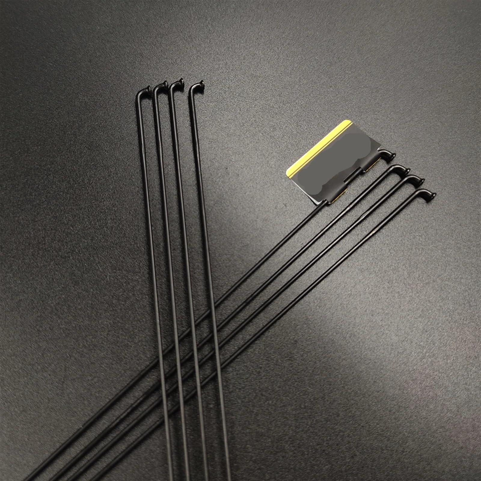 WANGYINGER WANGYINGER 12Pcs Pillar TB2015 J-Bend Bike Spokes Mountain Road Bike Triple Buttle 14G 2.0mm Light Road Bike Stainless Steel Rays Bike Spoke Parts Cycling(290mm)