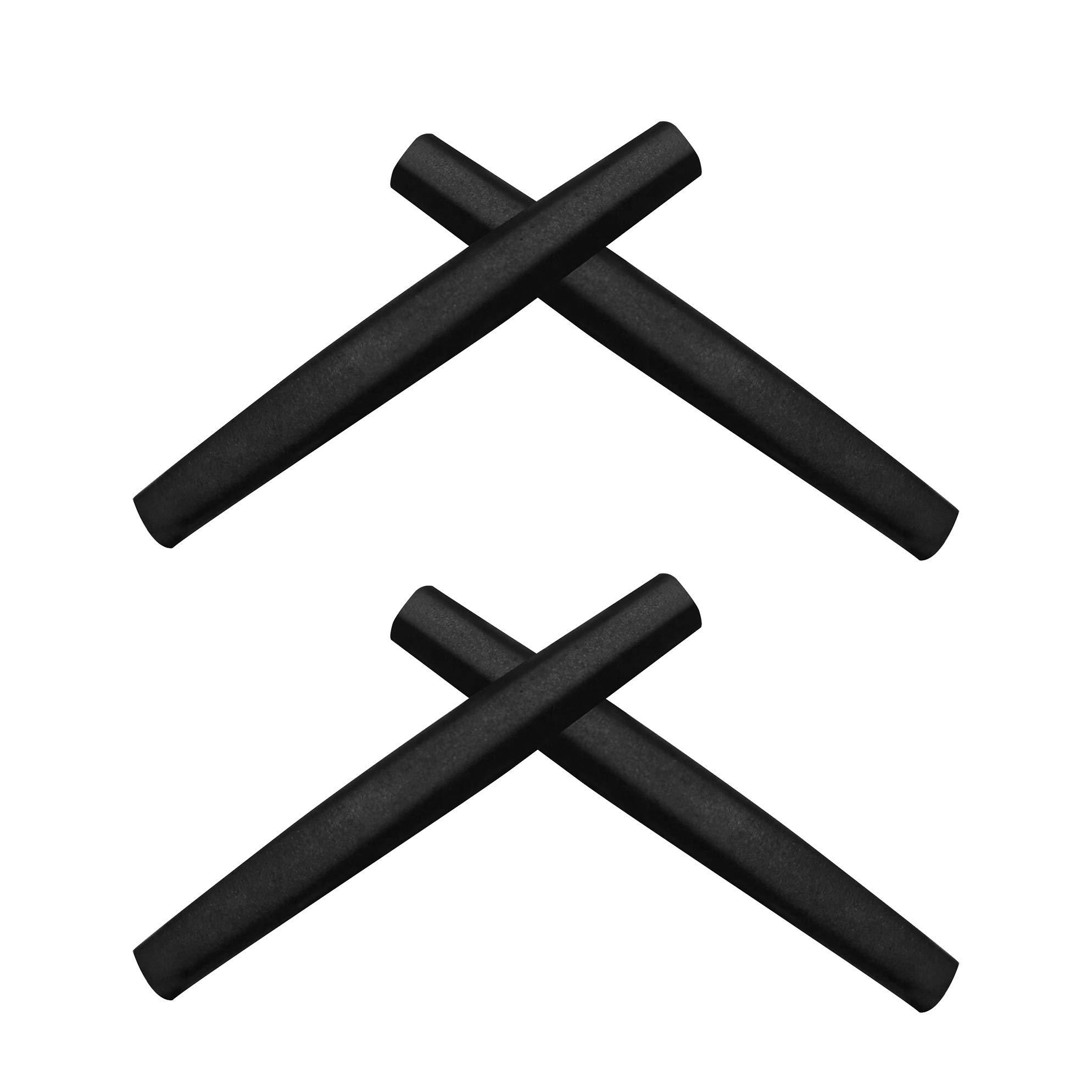 SmartVLT 2 Pair Black Replacement Earsocks for Oakley Probation OO4041 Sunglasses