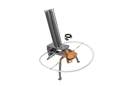 Champion Range and Target Champion Workhorse Electronic Clay Pigeon Thrower, Compact Skeet Thrower with 50 Clay Magazine