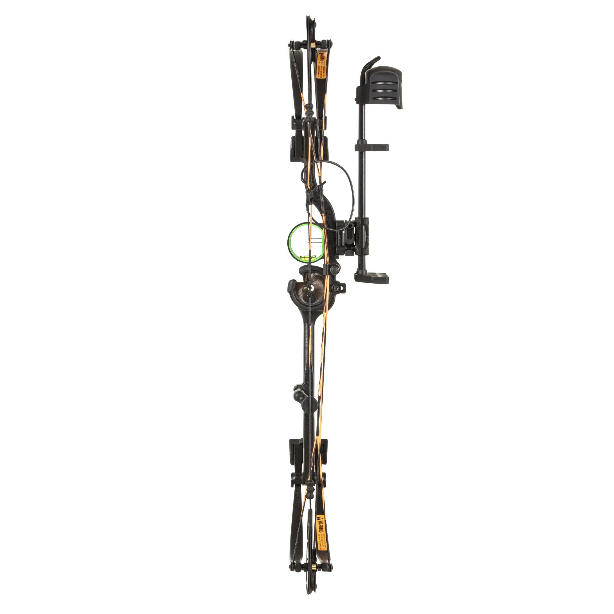 Bear Archery Bear Archery Royale Ready to Hunt Compound Bow Package for Adults and Youth, Left Hand, Shadow