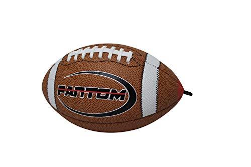Fantom Fantom Throw Football Trainer - Direct Return Football Trainer - Practice Throwing & Catching Indoors/Outdoors (Mini/Pee-Wee (Pee-Wee - Ages 7-10+))