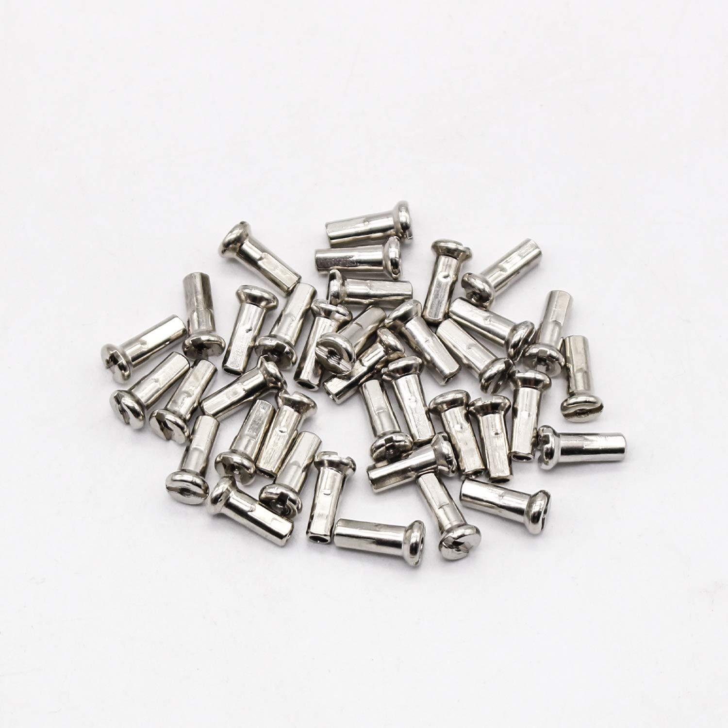 SENQI SENQI Bicycle Steel/Stainless Steel Spokes 80mm-297mm with Copper Cap 36pcs