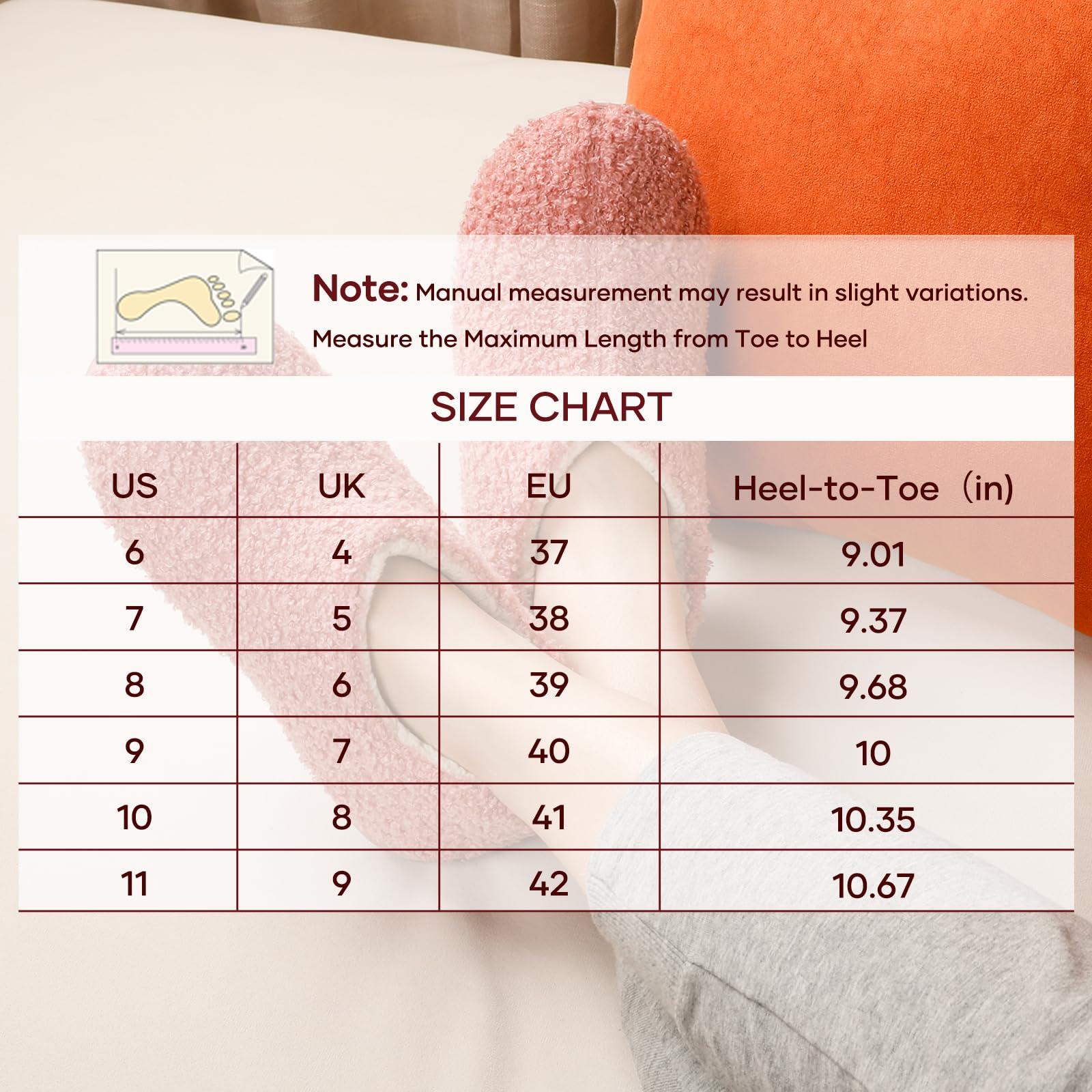 ULTRAIDEAS ULTRAIDEAS Women's Indoor Loafer House Slippers with Memory Foam, Ladies Warm Closed Back House Shoes with Non-Slip Outdoor Rubber SoleBlacksize 8