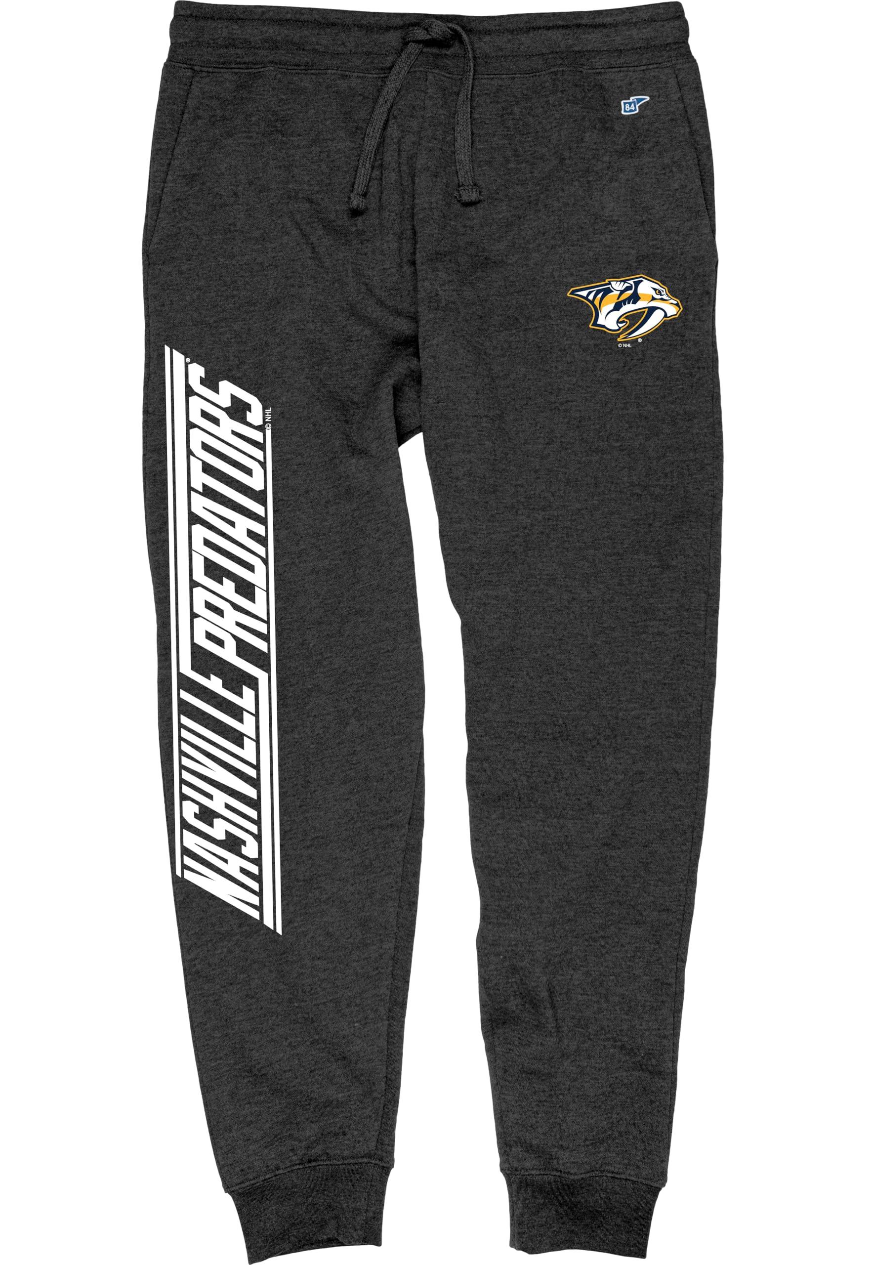 Blue 84 Blue 84 Men's Standard NHL Officially Licensed Sweatpants Jogger Charcoal