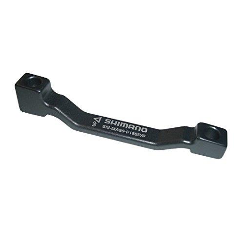 SHIMANO SHIMANO MA-90 Disc Brake Mounting Bracket (Black, 160-mm Post/is Rear)
