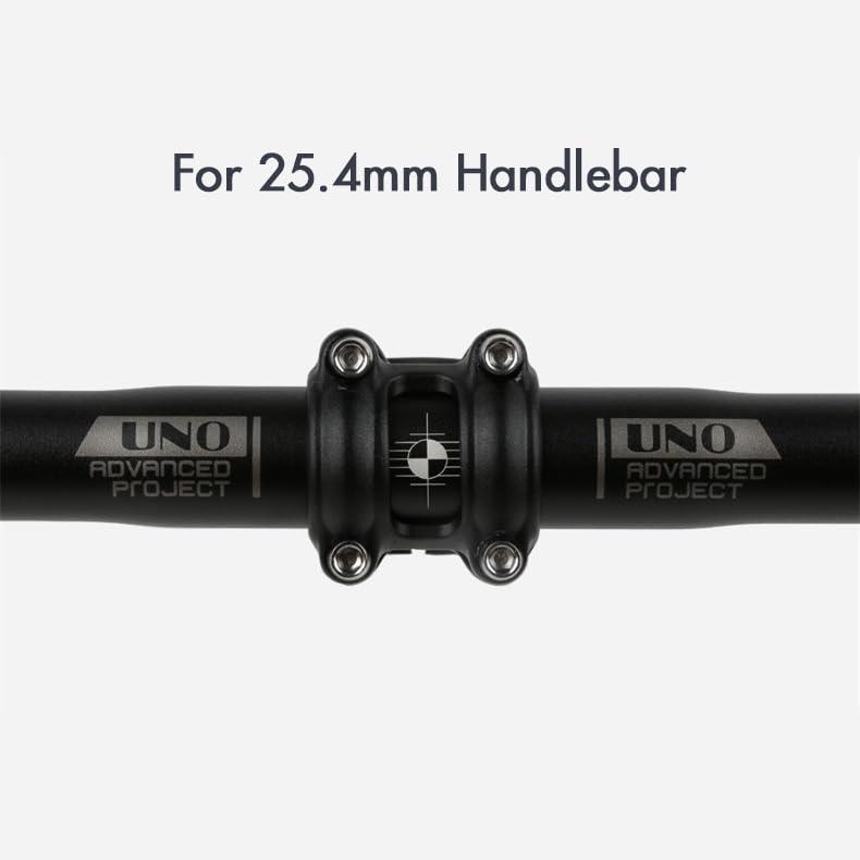 DJC Components DJC Stem Bike Ultralight 7 Degree 17 Degree 35 Degree MTB Road Stem Balance Bike for Fork 28.6 25.4MM 60-130MM Mountain MTB Bicycle Kalloy Matte Black/Glossy Silver (1# Matte Black, 35 Degree-90mm)