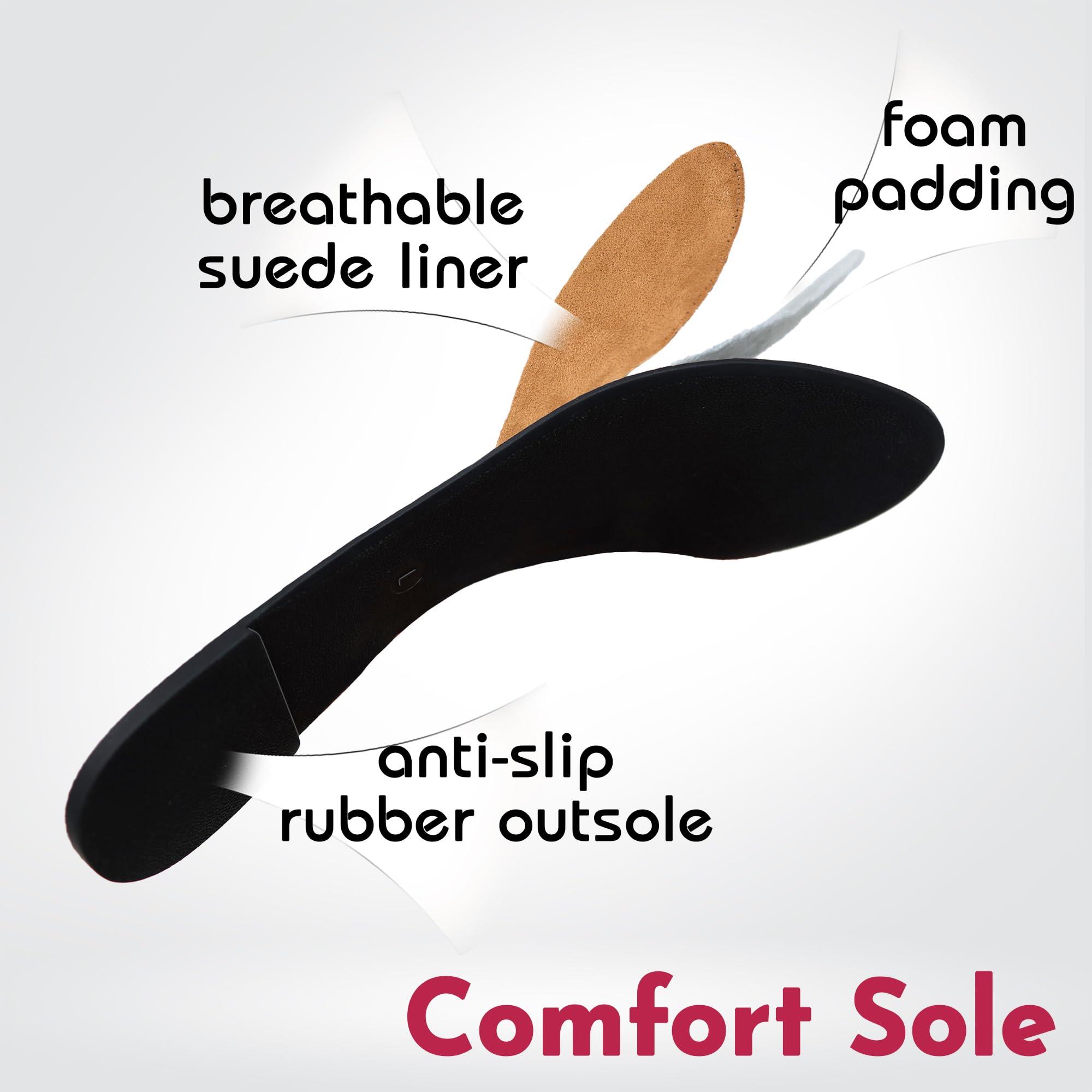 Silky Toes Silky Toes Foldable Travel Portable Flat Comfort Shoes with Pouch (Small 5/6, Silver)