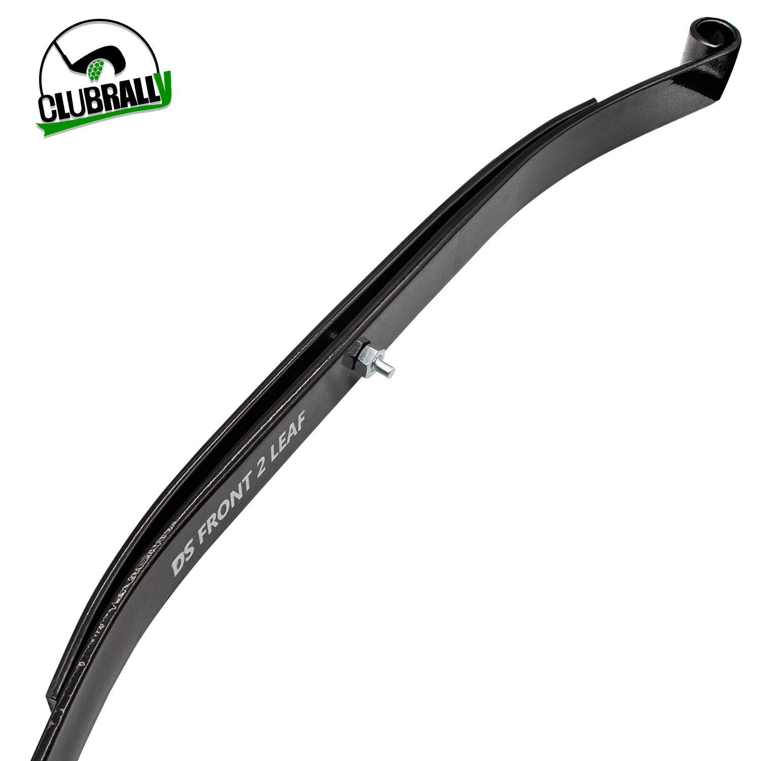 CLUBRALLY CLUBRALLY Club Car Golf Cart Front Leaf Springs with Bushing and Sleeve Kit for Club Car DS & Precedent Golf Carts 1012030 103628801