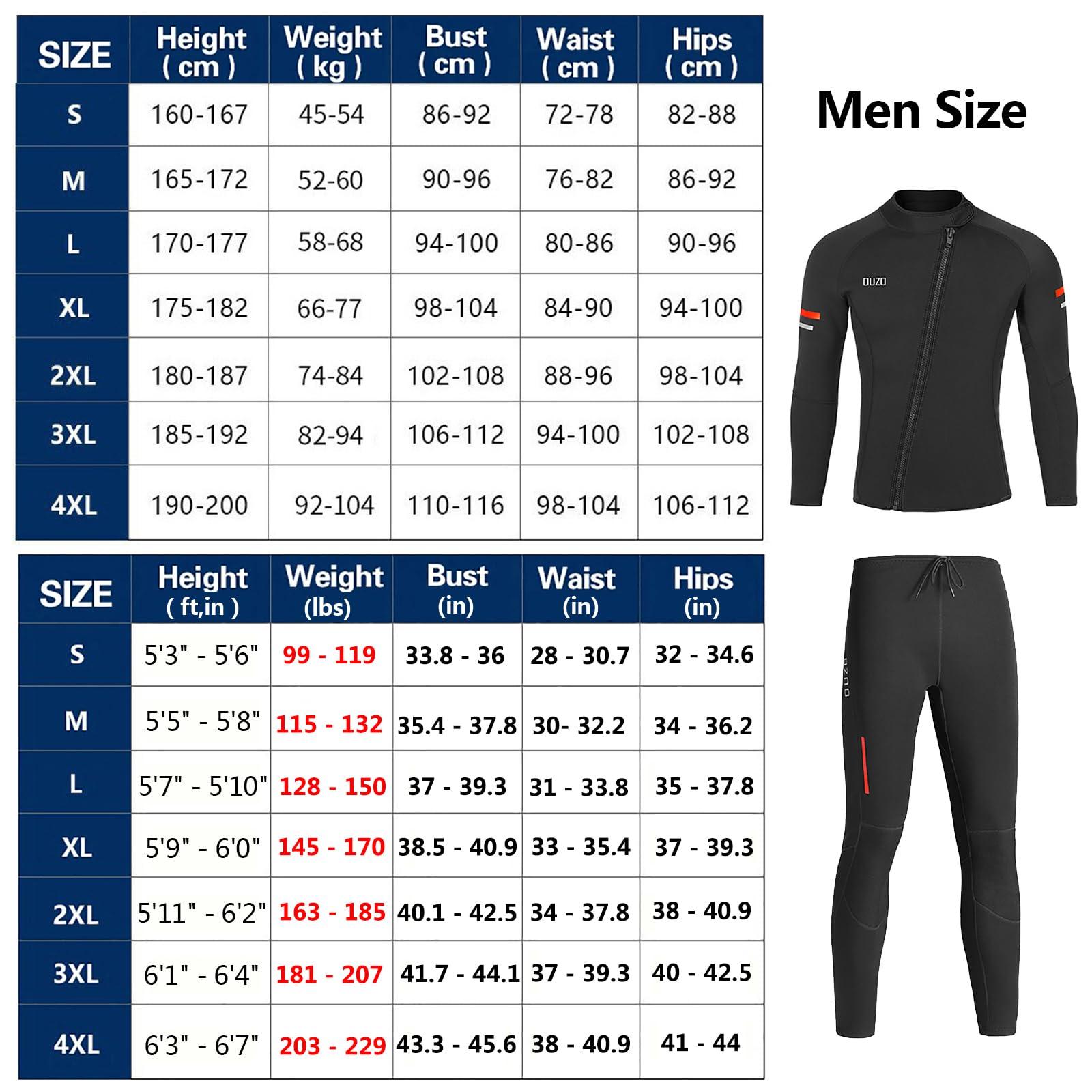 WYYHAA WYYHAA 1.5MM Neoprene Two Piece Wetsuit, Neoprene Surfing Bodyboarding Diving Suit for Men Women Snorkeling Scuba Diving,Women,XS