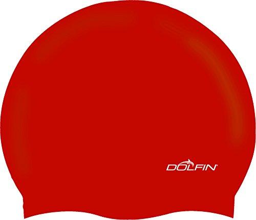 Dolfin Silicone Dolfin Solid Silicone Cap Red OS
