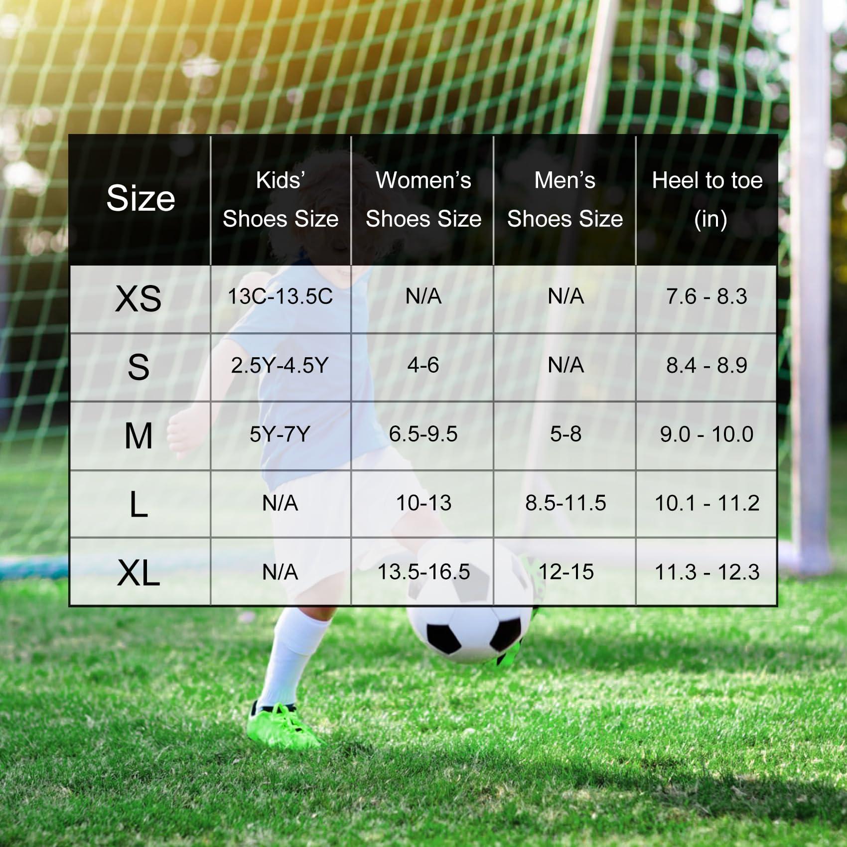 CWVLC CWVLC Boy's Soccer Socks Youth 5 Pairs Rugby Sport Team Athletic Knee High Long Tube Cotton Compression Socks White Small (3Y-5Y Youth/ 4-6 Women)