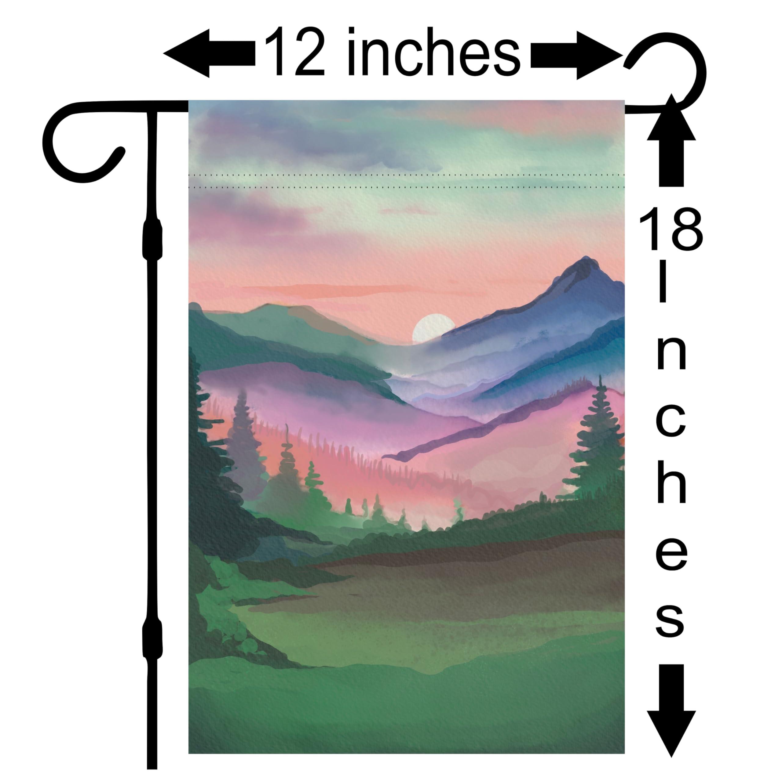 Krista Custom Creations Personalized camper Garden Flag for Campsite, Custom outdoor camping decoration sign, unique yard decor for RV travel trailer, Motorhome, tent, camping enthusiasts (Solid fifth wheel camper)