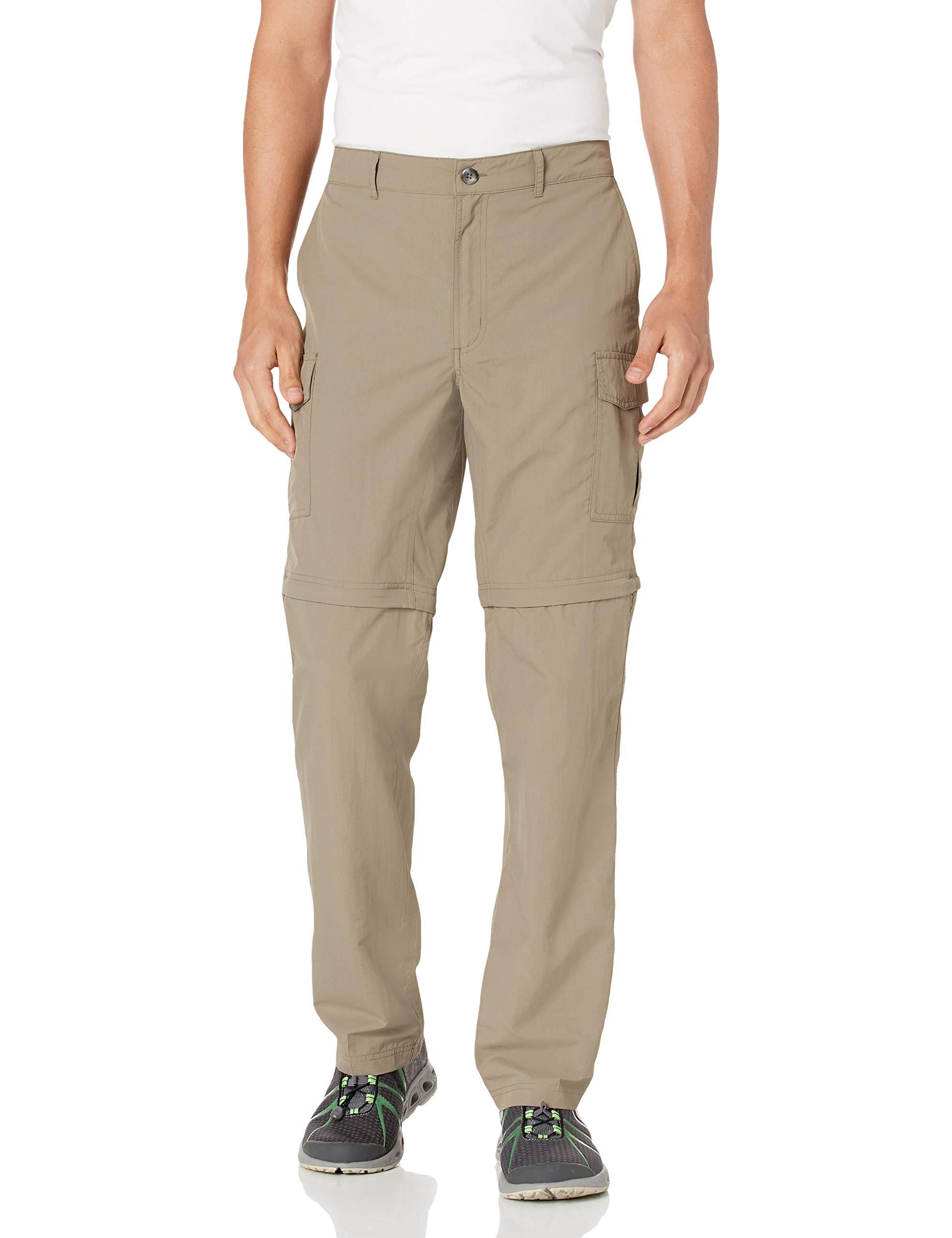 Solstice Apparel Solstice Apparel Men's Convertible Pant, Bark, Small