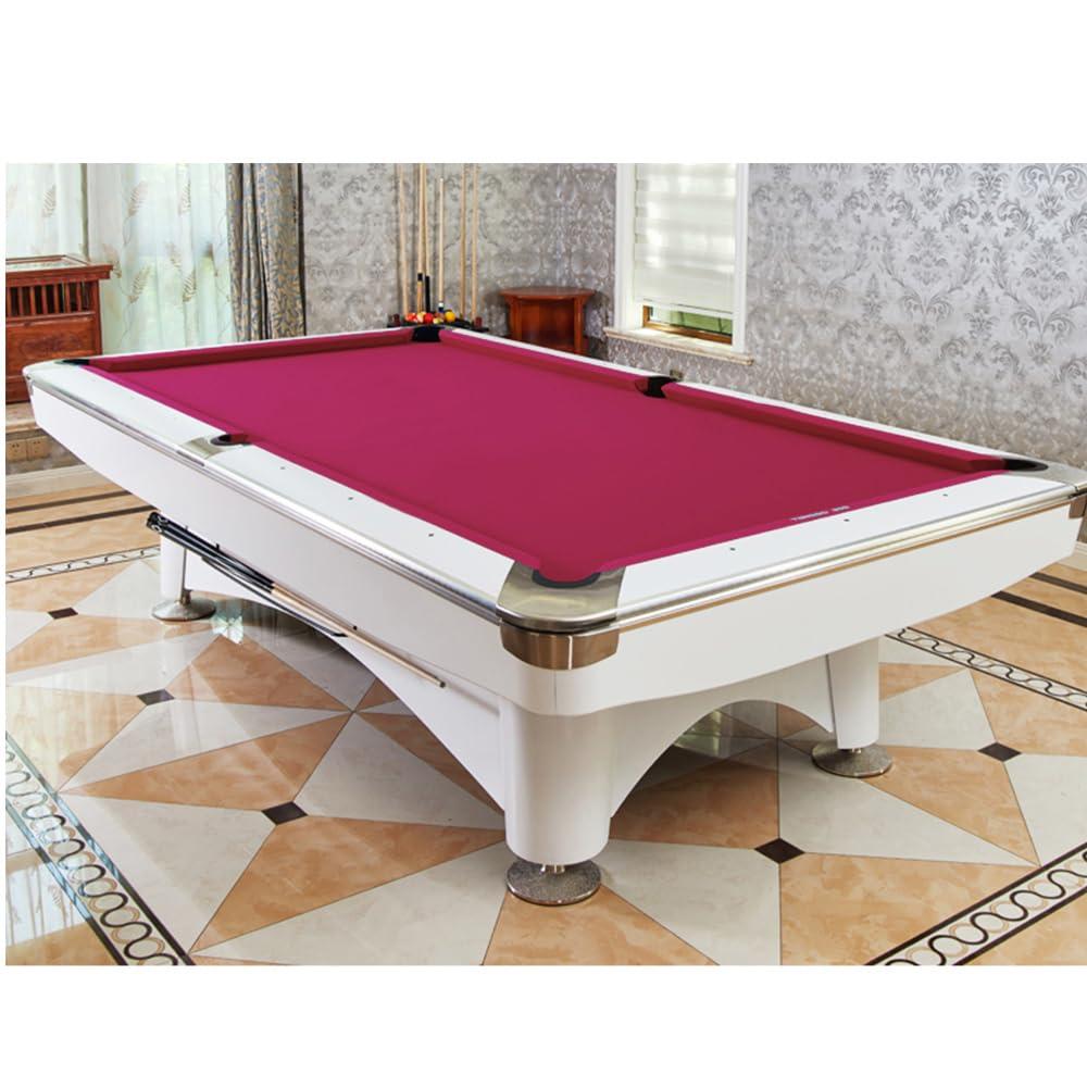 Boshen Boshen Worsted Blend Billiard Cloth Pool Table Felt Fast Speed for 7\' 8\' 9\' Pool Table Pre Cut Bed & Rails