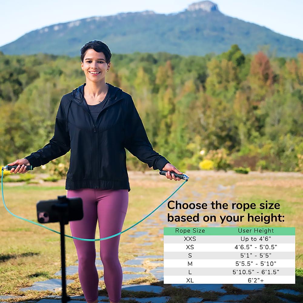 Crossrope Crossrope Replacement Weighted Jump Ropes - 1/4 LB and 1/2 LB Ropes - Handles Not Included