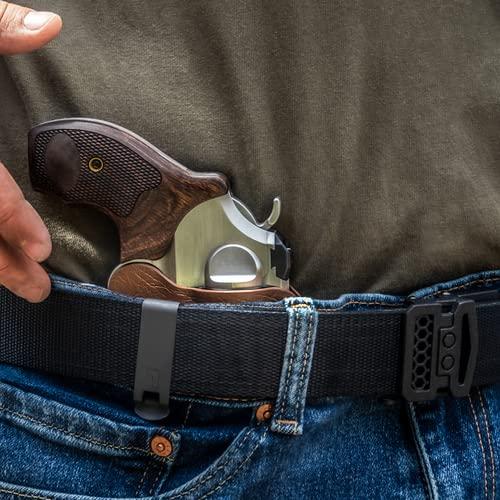Tulster Tulster RATH IWB Kydex Revolver Holster fits: Smith & Wesson Bodyguard 1.9" .38 Special | Ambidextrous Inside The Waistband Appendix Concealed Carry