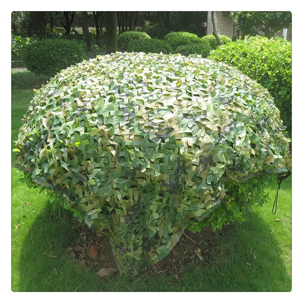 bandezid bandezid Camouflage Woodland Netting Lightweight Oxford Fabric Durable Camo Net Camouflage Netting Army Camo Net for Camping Military Hunting Shooting Sunscreen Nets-Camouflage net 5x8m(16x26ft)