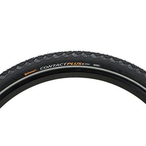 Continental Continental Contact Plus ETRTO (42-584) 27.5 x 1.6 REFLEX Bike Tires, Black