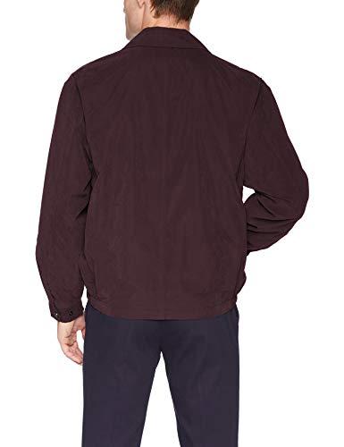 LONDON FOG London Fog Men\'s Auburn Zip-Front Golf Jacket (Regular & Big-Tall Sizes), Maroon, Large
