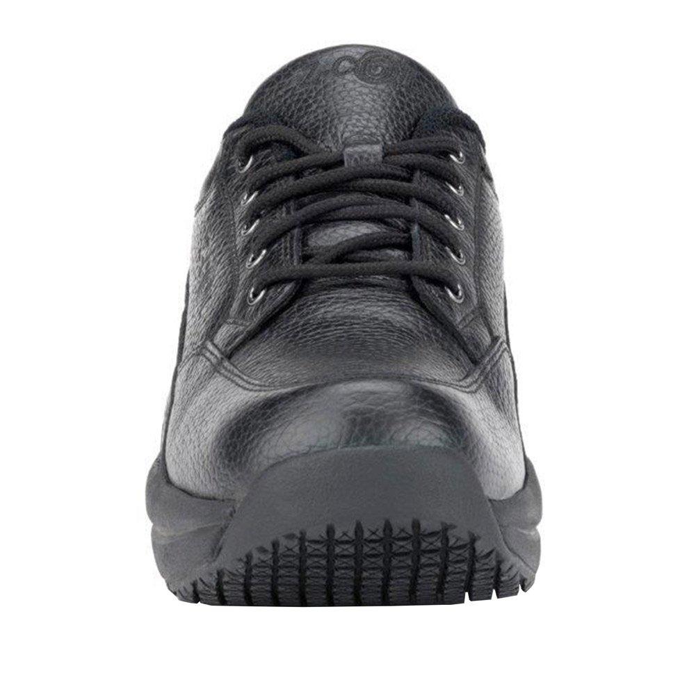 Z-CoiL Z-CoiL Legend Men\'s Work Shoe - Orthopedic Shoes for Men - Orthotic Leather Work Sneaker for Pain Relief, Foot Support, and Comfort - Enclosed Coil Black