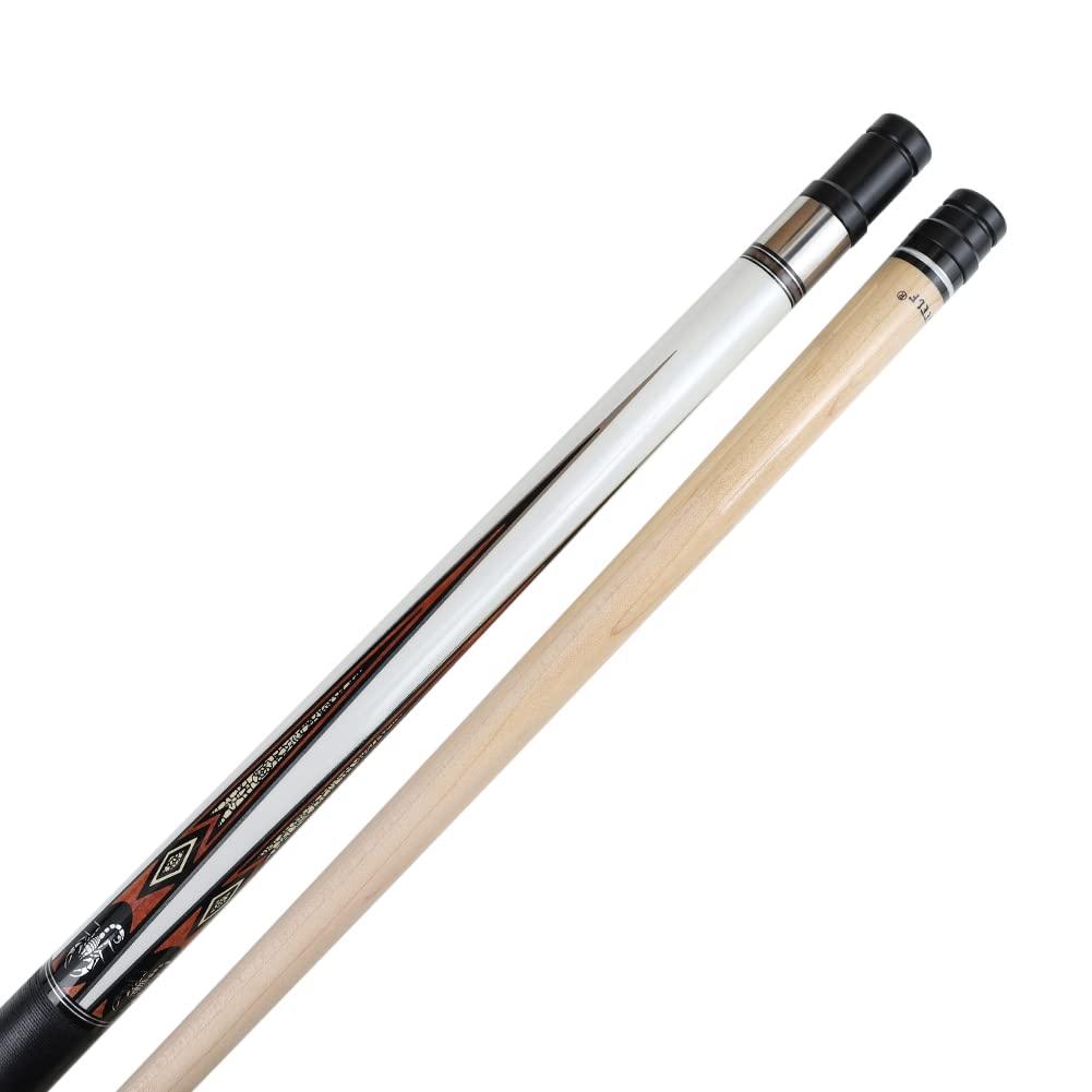 CUEELF CUEELF Pool Cue Stick 58inch Hardwood Maple Pool Cue Billiard Table Stick 13mm Tip Billiard House Bar Pool Cue