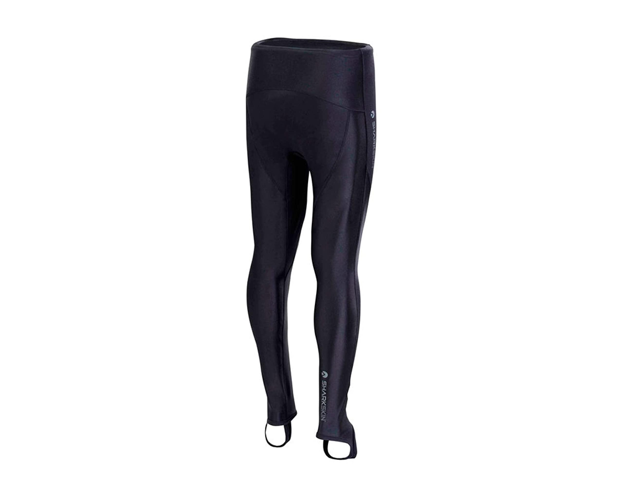 Sharkskin Sharkskin Men\'s Robust High-Waisted Chillproof Wetsuit Long Pants for Scuba Diving/Water Sports, Black, XXX-Large
