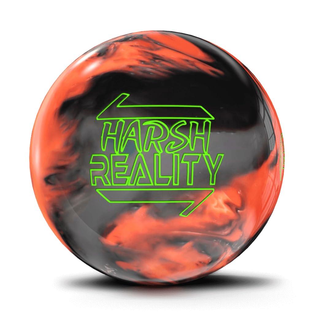 Bowlerstore Products Bowlerstore Products 900 Global PRE-DRILLED Harsh Reality Pearl Bowling Ball - Orange/Silver/Black 14lbs
