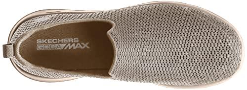 Skechers Skechers Go Walk Max - Athletic Air Mesh Slip On Walking Shoe mens,Taupe,9.5