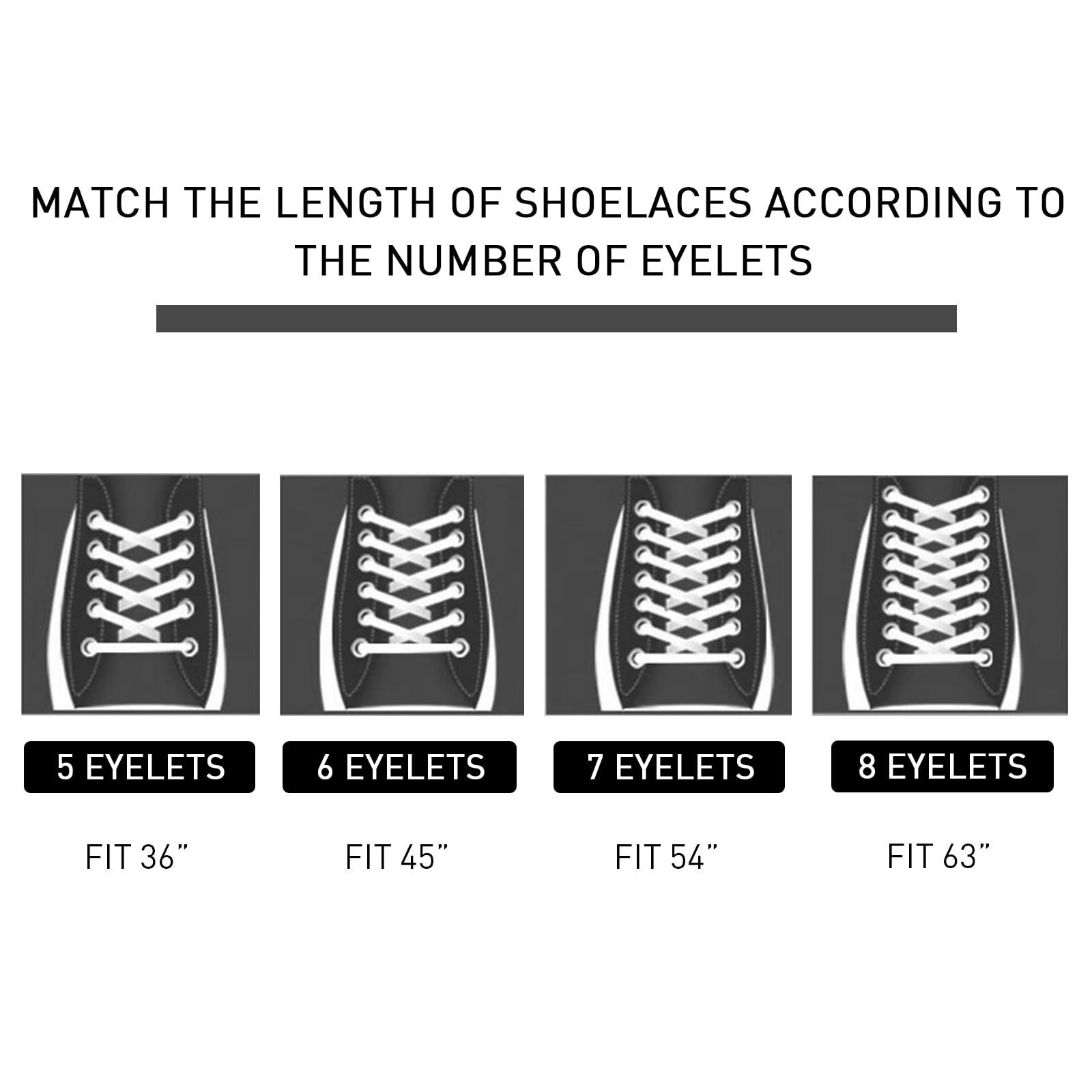 NDTEZUGT NDTEZUGT 1/4"(6mm) Flat Thin Shoe Laces, Original Athletic Shoelaces Shoe Strings Replacement Laces for Sneakers (Blue, 54''/140cm)