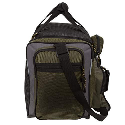 Okeechobee Fats Okeechobee Fats Fisherman Deluxe Tackle Bag (Includes 8 Utility Tackle Boxes), Palmetto Green