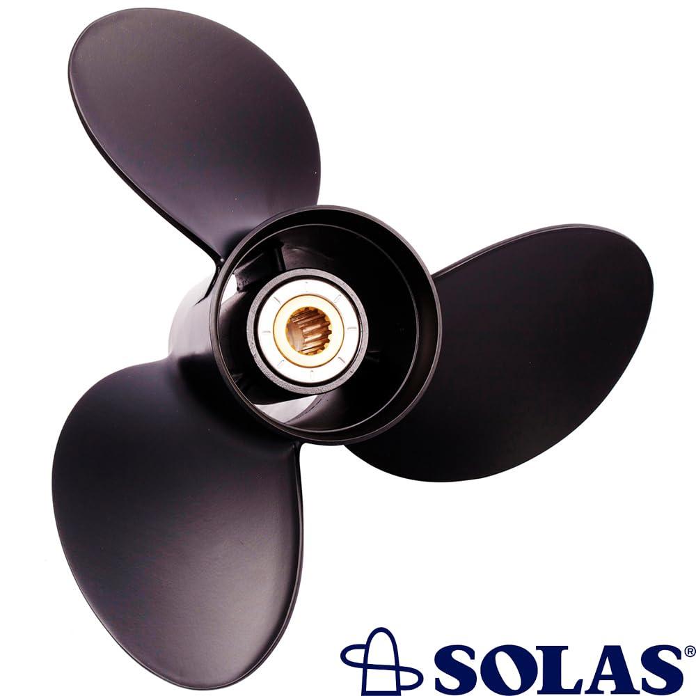 Rareelectrical Rareelectrical New 150-300 Hp Thru Hub Exhaust 4-3/4'' Gearcase Propeller Compatible with Suzuki Df250ap Df250ss 15 Spline 250 2014 2015 2016 2017 2018 2019 2020 2021