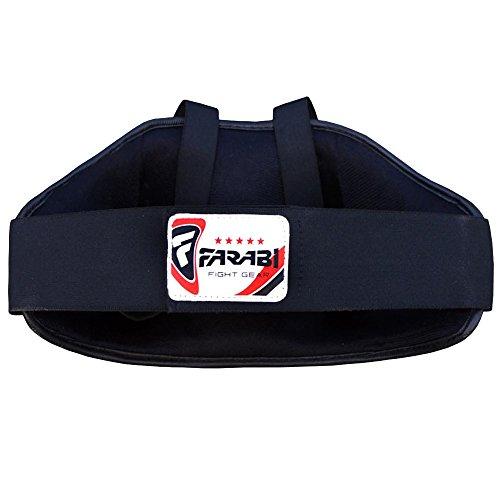 FARABI Farabi Ladies Chest Guard Chest Protector Breast Protection Boxing MMA Muay Thai Martial Art Protective Gear Chest Guard (White Black, L/XL)