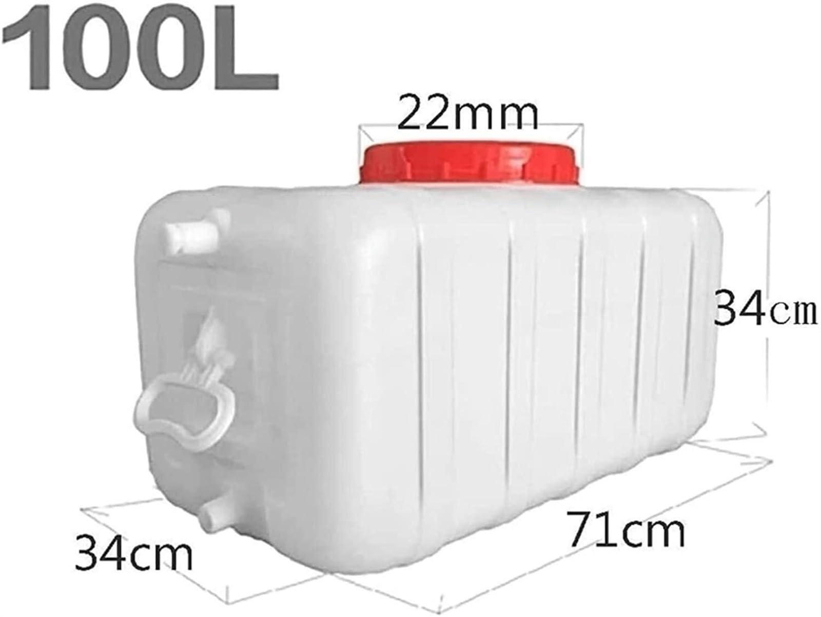 YXCUIDP YXCUIDP Water Container with Tap Multifunctional Water Tank Suitable for Camping & Hiking Water Storage Water Container/Wash Carrier Equipment Buckets(100L)
