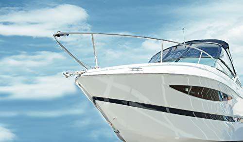 DURALUX DURALUX Marine Enamel, White, 1 Quart, Topside Paint for Boats and Other Onshore or Offshore Marine Maintenance Applications, Adheres to Steel, Metal, Wood, Fiberglass & Aluminum