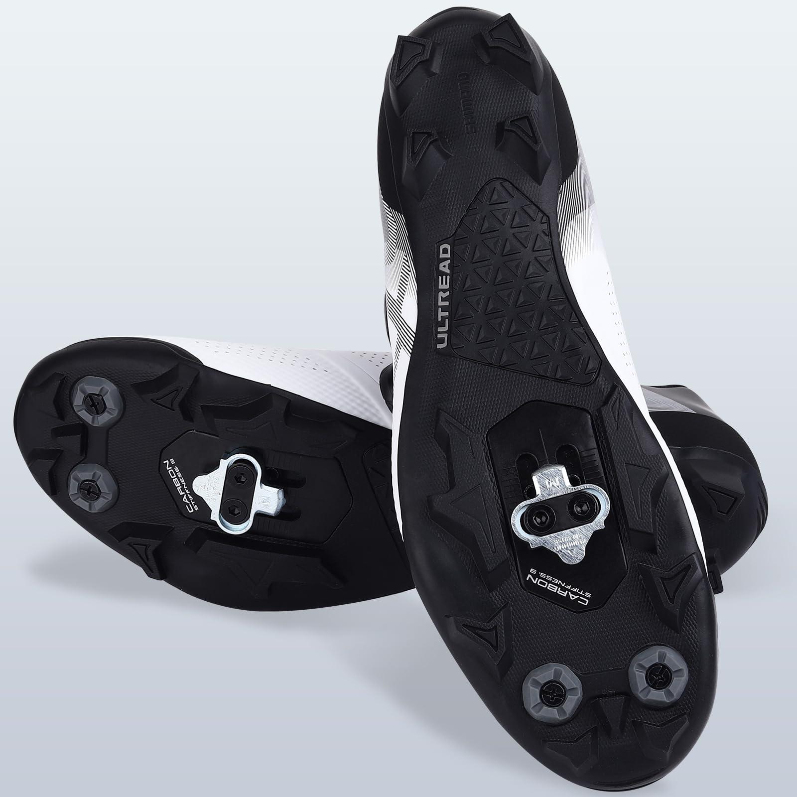 NAACOO NAACOO Bike Cleats Compatible with Shimano SPD SM-SH56 Cleats - Spinning Peloton Indoor Cycling Clips & Mountain MTB Bike Bicycle Cleat Set Easy Off(SH56)