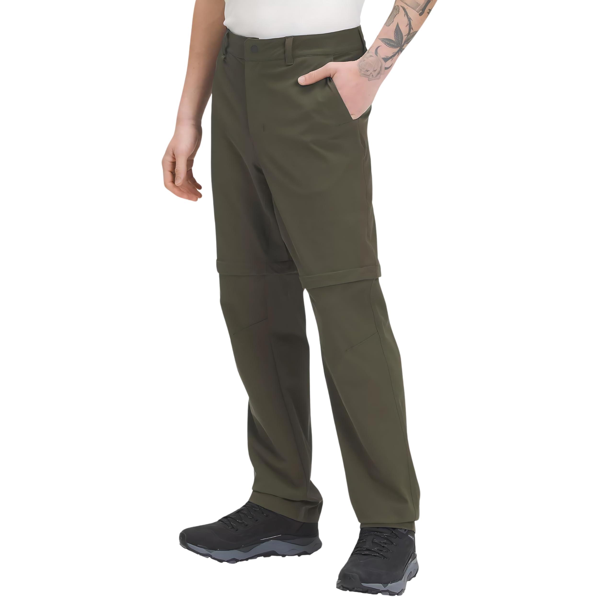 THE NORTH FACE THE NORTH FACE Men\'s Paramount Convertible Pant - PFAS Free, New Taupe Green-NPF, 38 Regular