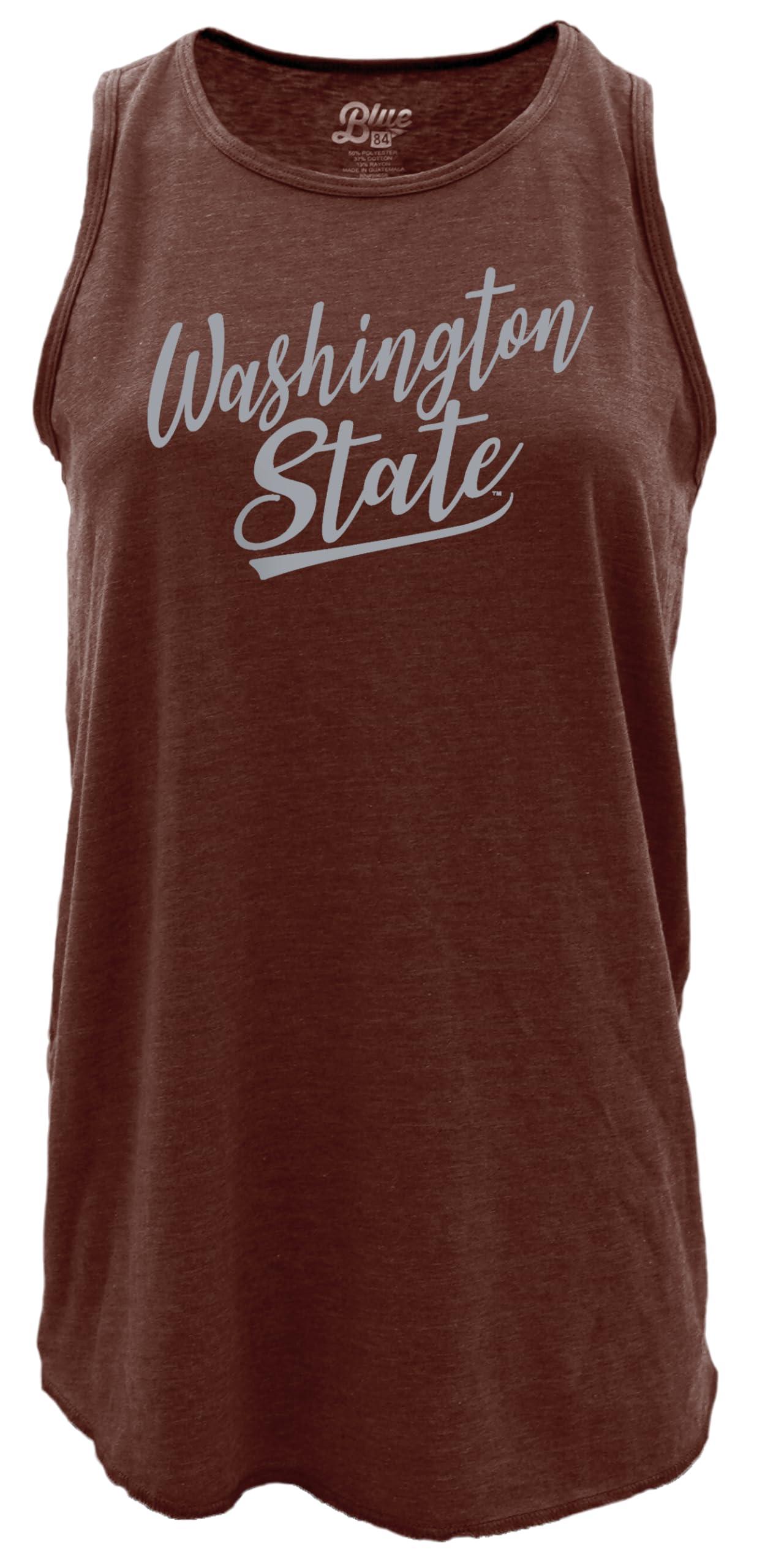 Blue 84 Blue 84 Women's Standard NCAA Officially Licensed Tank Top Tri-Blend Signature, Team Color