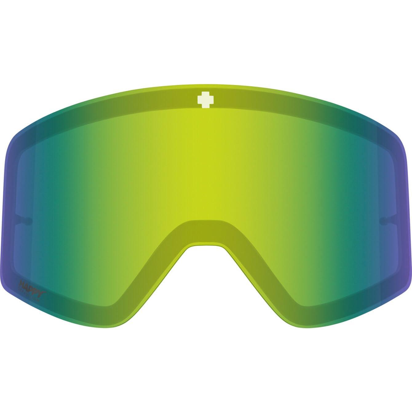 Spy SPY Unisex Marauder Ski & Snowboard Goggle Replacement Lens - Happy LL Yellow Green Spectra Mirror