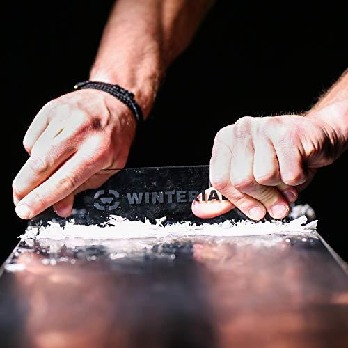 Winterial Winterial Snowboard and Ski Tuning Kit, with Iron, All-Temp Snowboard Wax, Angled Edge Tuner File, PTEX Rods and Wax Apron
