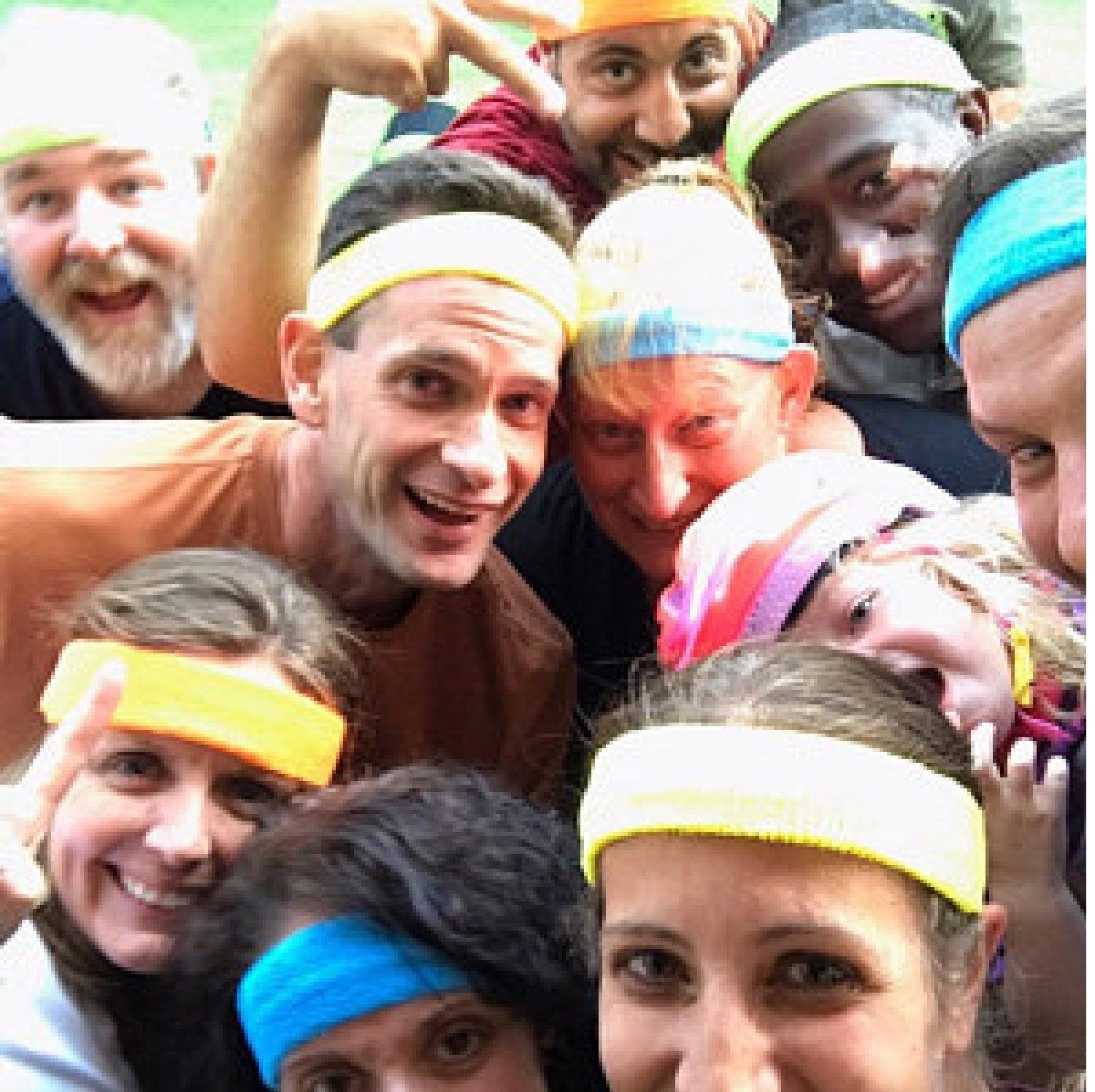 Kenz Laurenz Kenz Laurenz Sweat Bands/Headbands for Women Men/Elastic, Sports, Athletic Stretchy Bands, Workout Running Basketball Tennis, Moisture Wicking Terry Cloth Set Keep Sweat Hair Out (White)