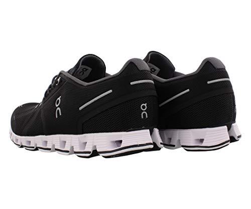 ON On Running Cloud Mens Shoes Size 9, Color: Black/White