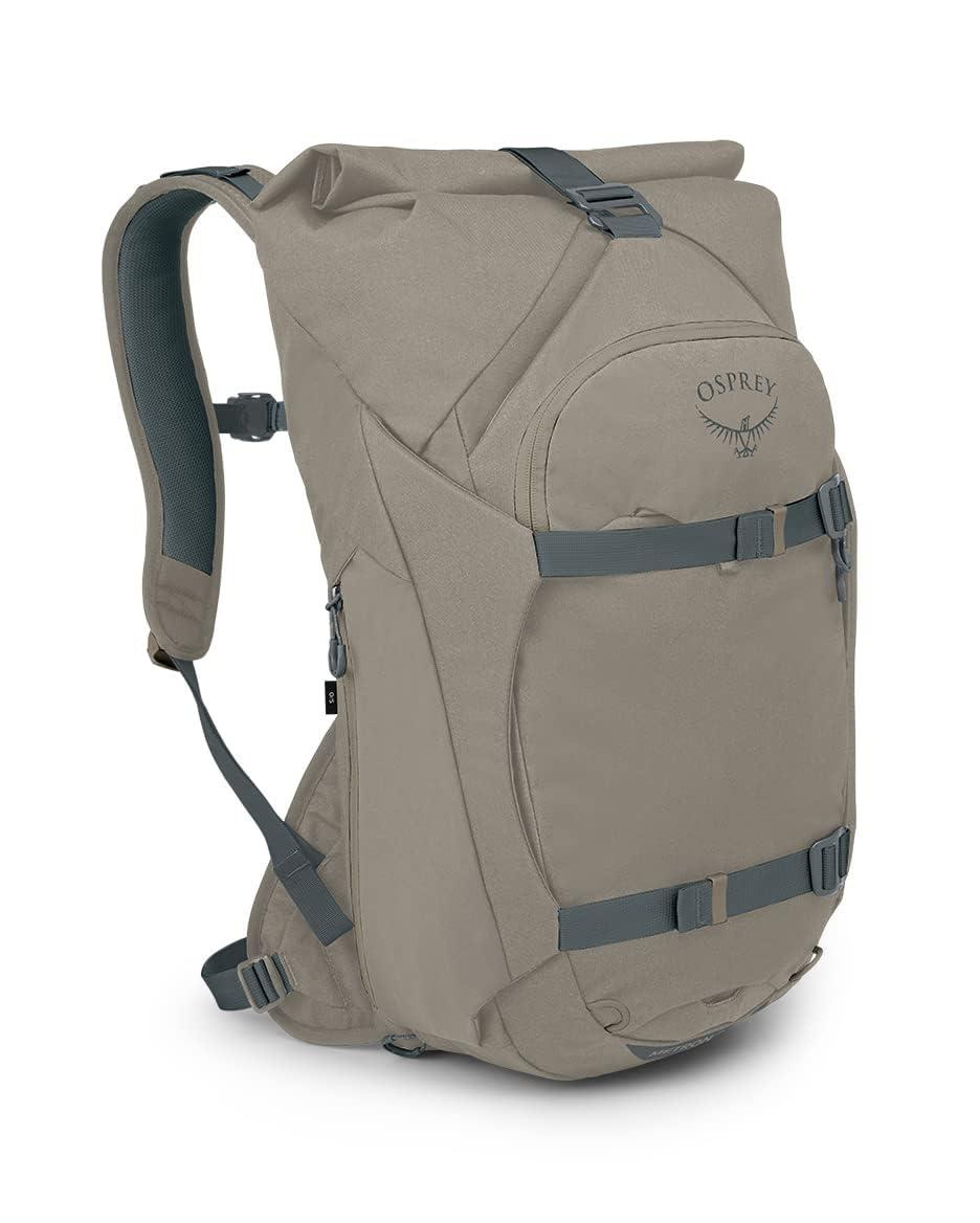 Osprey Osprey Metron 22L Roll Top Commuter Backpack, Tan Concrete
