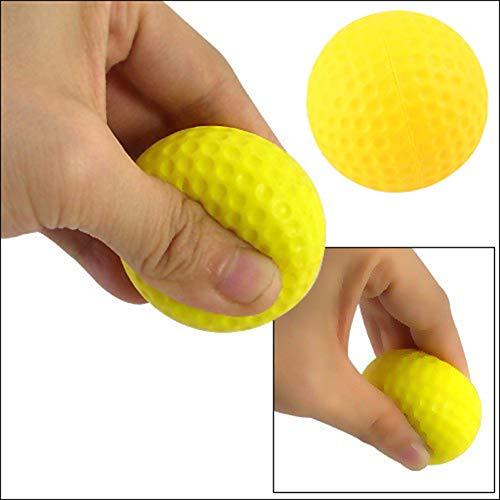 Dsmile Dsmile Practice Golf Balls, Foam, 36 Count, Yellow
