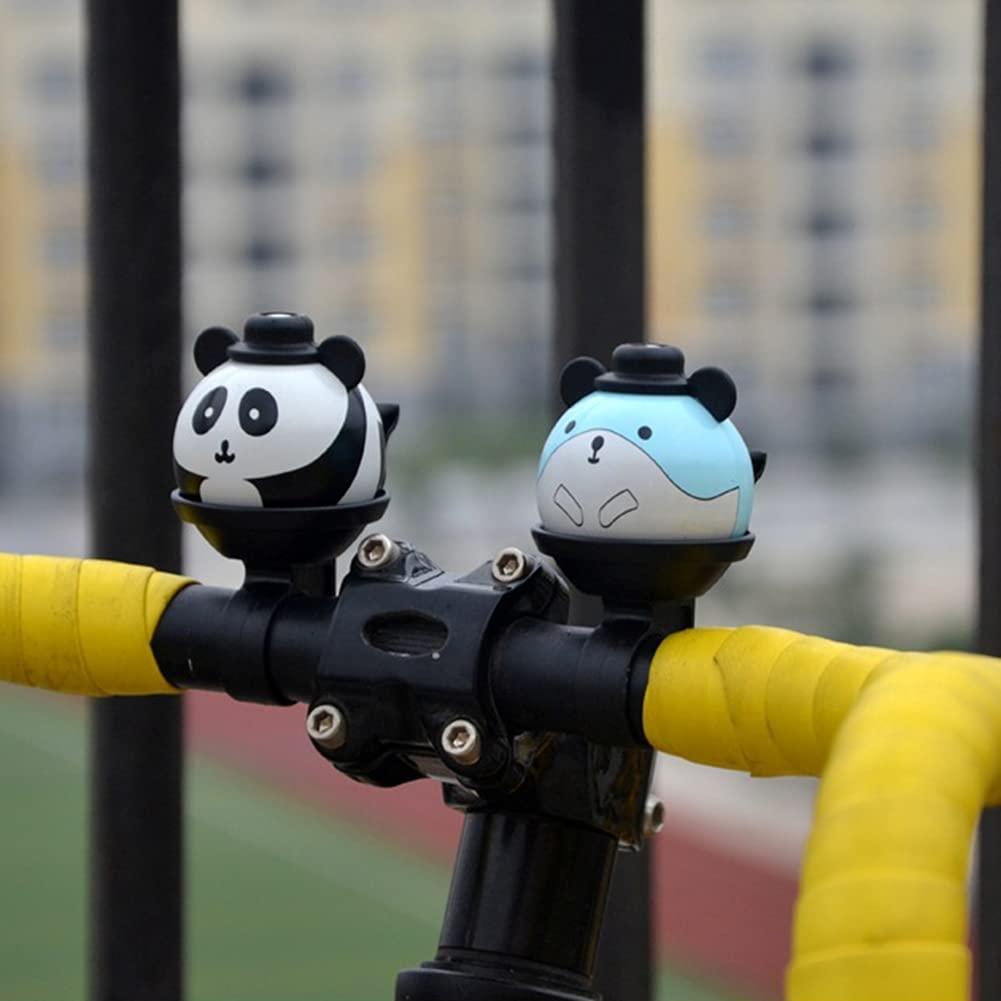 ihreesy ihreesy Children\'s Bicycle Bell,Cartoon Cycling Bell 360 Rotatable 22.2mm Handlebar Bicycle Bell Clear Sound Cute Bike Horn Ring Ball Accessories for Adult Kid Boy Girl,Blue